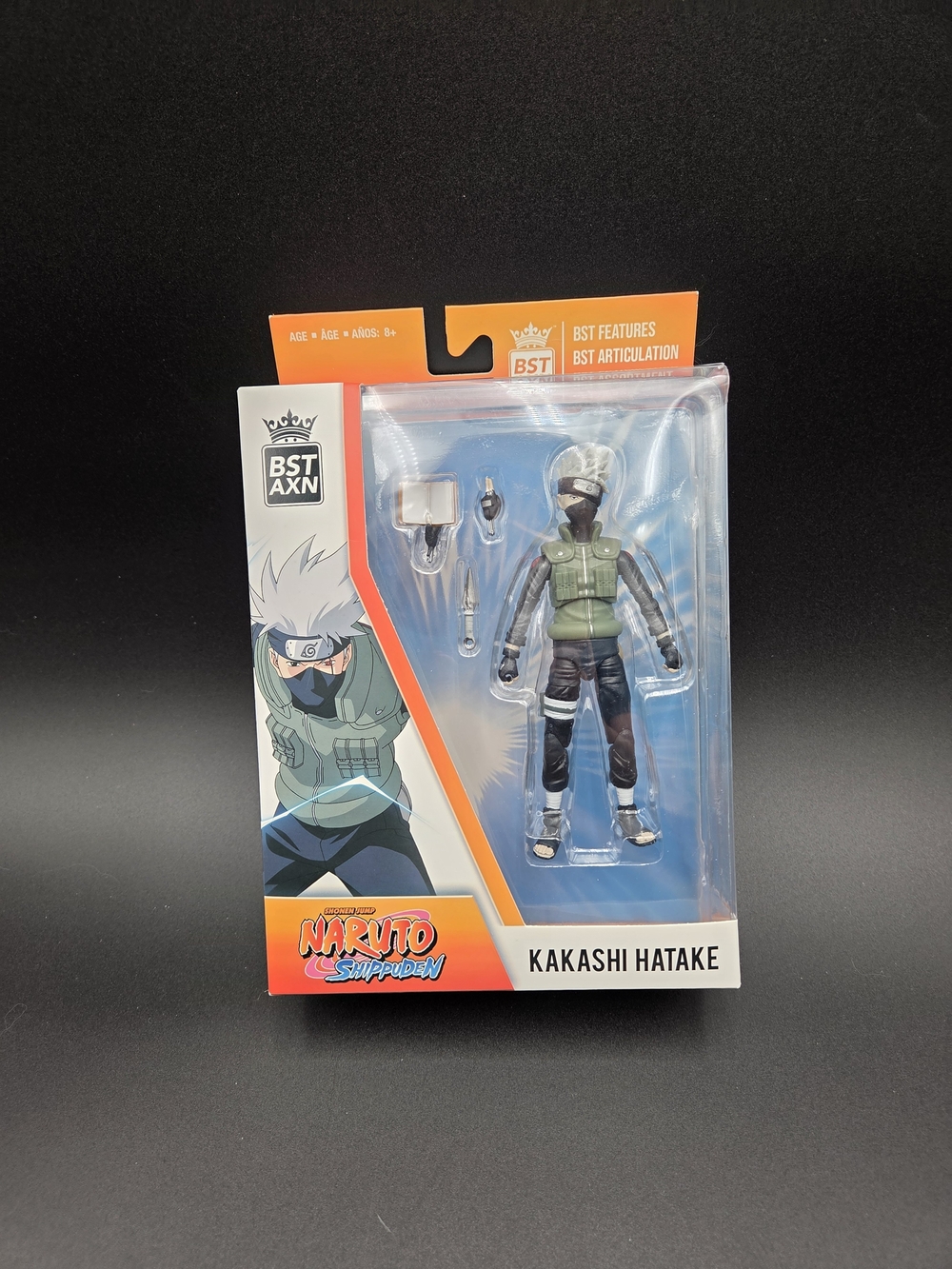 Kakashi Hatake Age 8+Collectible Action Figure - Green Outfit NWT